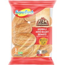 SuperFresh 300 gr Kepekli Mini Baget Ekmeği