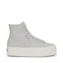 Superga 2708 Hi Top Gri Gümüş Kadın Spor Ayakkabı