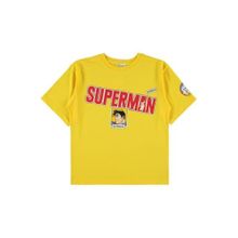 SUPERMAN Erkek Çocuk Tişört 10-13 Yaş, 11-12 Yaş, 18958052325S1, Sarı, Erkek Çocuk