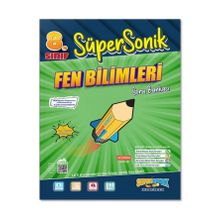 Süpersonik Yayınları - 8. Sınıf Süpersonik Fen Bilimleri Soru Bankası