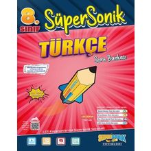 Süpersonik Yayınları - 8. Sınıf Süpersonik Türkçe Soru Bankası