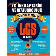 Süpersonık Yayınları - 8. Sınıf T.C İnkılap Tarihi ve Atatürkçülük Branş Denemeleri