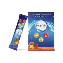 Supplyte Çinko Magnezyum Takviyeli Elektrolit Şeftali Mango Aromalı 8 Saşe