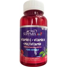 Suppmix Kids Vitamin C D Multivitamin 30 Çiğnenebilir Tablet