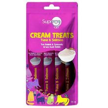 Supreme Crema Ton ve Somonlu 4x14 gr Ek Besin ve Kedi Ödülü
