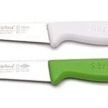 Sürbisa 61004 2'li Yeşil-Beyaz Bıçak Seti