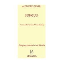 SÜRGÜN - ANTONIO NEGRI