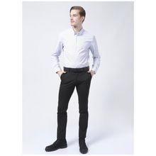 Süvari Gm1007100425 Klasik Yaka Slim Fit Düz Mavi Erkek Gömlek