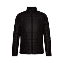Süvari Kapitone Slim Fit Siyah Erkek Mont