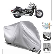 Suzuki VL 800 Intruder Arka Çanta Uyumsuz Ultra Kalın Su Geçirmez Motor Brandası