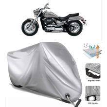 Suzuki VZ 800 Intruder M800 Siyah Arka Çanta Uyumsuz Ultra Kalın Su Geçirmez Motor Brandası
