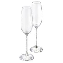 Swarovski 255678 Crystalline Toasting Flutes Set Of 2 Ev Dekorasyonu