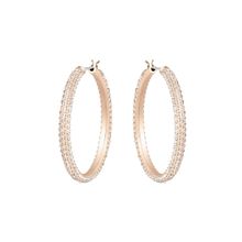 Swarovski 5383938 Stone Hoop Silk Ros Swarovski Küpe