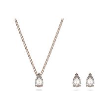 Swarovski 5576114 SS Te Attract White-Ros Set