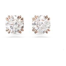 Swarovski 5638801 Constella Stud Beyaz Pembe Altın Rengi Kaplama Küpe