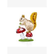 Swarovski 5684343 Idyllia Squırrel And Mushrooms Biblo
