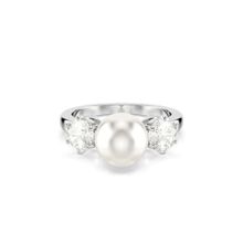 Swarovski 5689628 Matrix Ring 8 mm Pearl White-Rhs 58 Yüzük