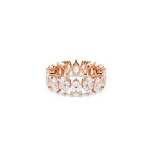 Swarovski 5690091 Re Matrix Ring White-Ros 55 Yüzük