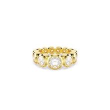 Swarovski 5705476 Imber Ring Round White-Gos 52 Yüzük
