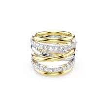 Swarovski 5740415 Hyperbola Ring Whi-Mix 58 Yüzük