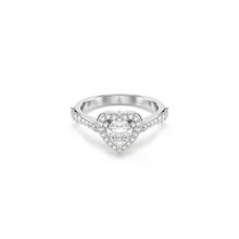 Swarovski 5744047 Una Ring Hrt White-Rhs 52 Yüzük