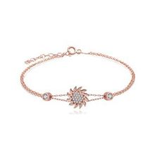 Swarovski Güneş 925 Ayar Gümüş Bileklik