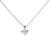 Swarovski Pırlanta Modeli 0.60 Karat Tektaş 925 Ayar Gümüş Kolye