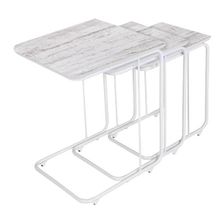 Sweet Home Masa Sandalye C 3'lü Takım Mdf Kristal Zigon Sehpa