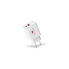 Swiss Charger SCH-40659 Beyaz 65 W Type-C ve USB Hızlı Şarj Cihazı