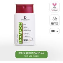 Swissoderm Salisilik Asit Kepeğe Karşı Tuzsuz Sülfatsız Vegan 300 ml Kepek Karşıtı Şampuan
