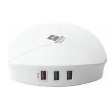 Sword 6 USB 40 W Beyaz Masa Üstü Adaptör