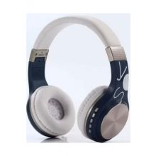 Sy-Bt1607 Bluetooth Kulaklık Kablosuz Sd Kart Girişi Aux Mavi-Beyaz