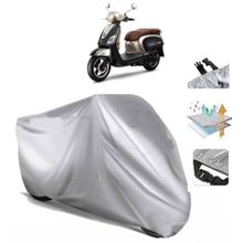 SYM Fiddle III 125 Siyah Arka Çanta Uyumsuz Ultra Kalın Su Geçirmez Motor Brandası
