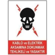 Sym STW012 Uyarı Levhası