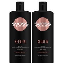 Syoss Keratin Mükemmelliği 550 ml 2'li Set Şampuan