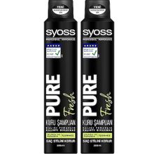 Syoss Pure Fresh 2x200 ml Kuru Şampuan