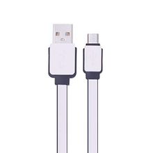 Syrox C63 Yassı 2.0A 1.2 mt Beyaz Micro USB Şarj ve USB Data Kablosu