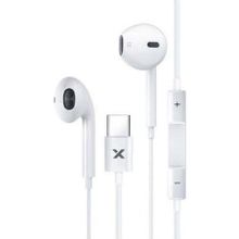 Syrox K20 Earbuds 1.20 mt Type-C Kablolu Mikrofonlu Beyaz Kulak İçi Kulaklık