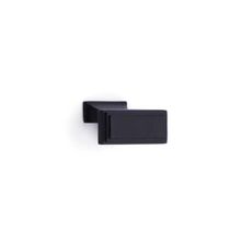 System 16 mm SY4237 0016 AL6 Siyah Düğme Kulp