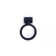 System 50 mm SY4624 0050 AL6-AL6 Siyah Düğme Kulp