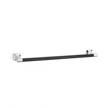 System BA10004 001004 CR-AL6 Pruva 45 cm Siyah Krom Uzun Havluluk