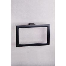 System BA1019 005 AL6 Flat Mat Siyah Halka Havluluk