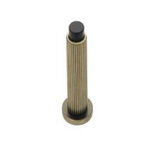 System DS1019 0032 ABM-ABM-P6 Yapışkanlı Vidalı Antik Sarı Kapı Stoperi
