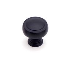 System SY1915 0032 AL6 Siyah 32 mm Düğme Mobilya Kulpu