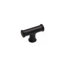 System SY4226 0008 AL6 Düğme Siyah 8 mm Kulp