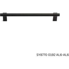 System SY8770 0192 AL6-AL6 Siyah 192 mm Kulp