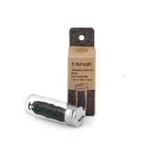 T-Brush 30 m Activated Charcoal Cam Şişe Diş İpi