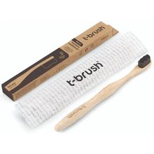 T-Brush Nano Bambu Koyu Gri Diş Fırçası