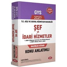 T.C. Aile ve Sosyal Hizmet Bakanlığı GYS Şef ve İdari Hizmetler Tamamı Çözümlü Konu Anlatımlı - Data Yayınları