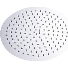 T-May Sardes Oval İnce 30x30 cm Metal Duş Seti